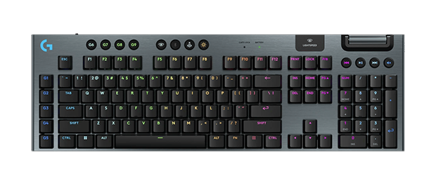 Logitech G915 X LIGHTSPEED Low Profile Wireless Mechanical Gaming